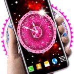 Logo of Diamond Clock Wallpaper android Application 